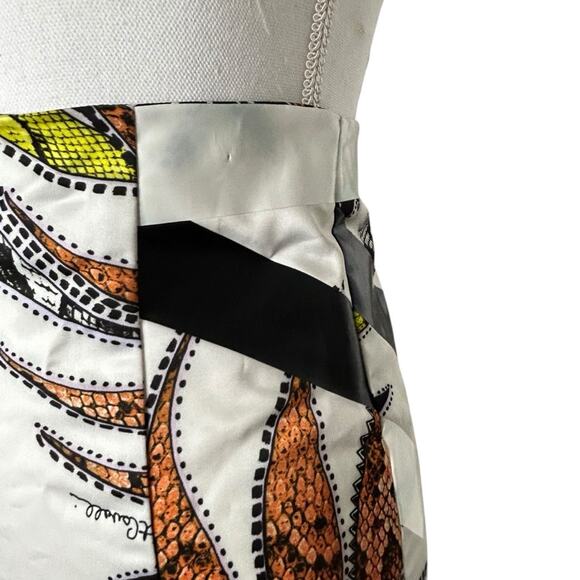 Just Cavalli Multi Color Palm Print Maxi Skirt IT 40 US 4 Small - Picture 4 of 16